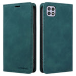 BETOPNICE 003 For Samsung Galaxy A22 5G (EU Version) Wallet PU Leather Shell RFID Blocking Flip Cover Stand Phone Case