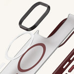 Magnetic Case for iPhone 15 Pro Max PC+TPU Case Compatible with MagSafe Skin-touch Matte Phone Cover