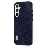 ABEEL For Samsung Galaxy S23 FE Litchi Texture Phone Case PU Leather Coated TPU+PC Retro Phone Back Cover