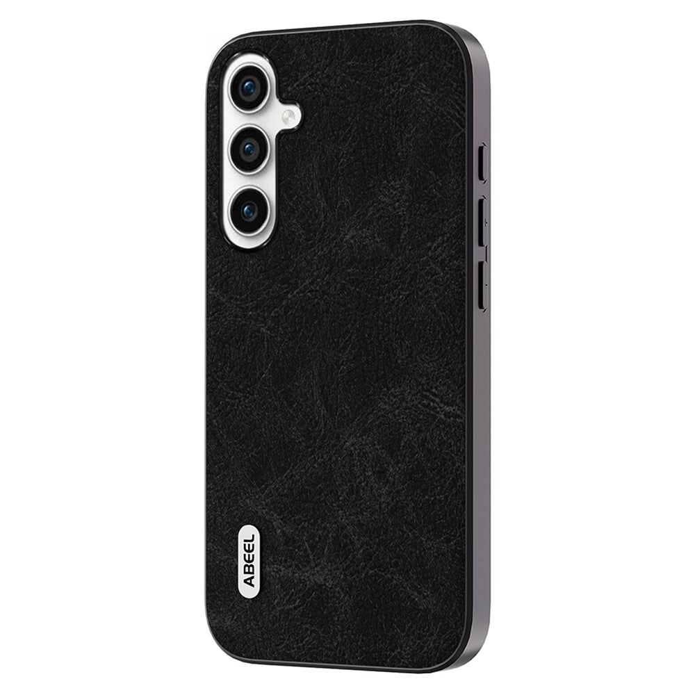 ABEEL Til Samsung Galaxy S23 FE Litchi Tekstur Cover PU Læder+PC+TPU Mobiltelefoncover