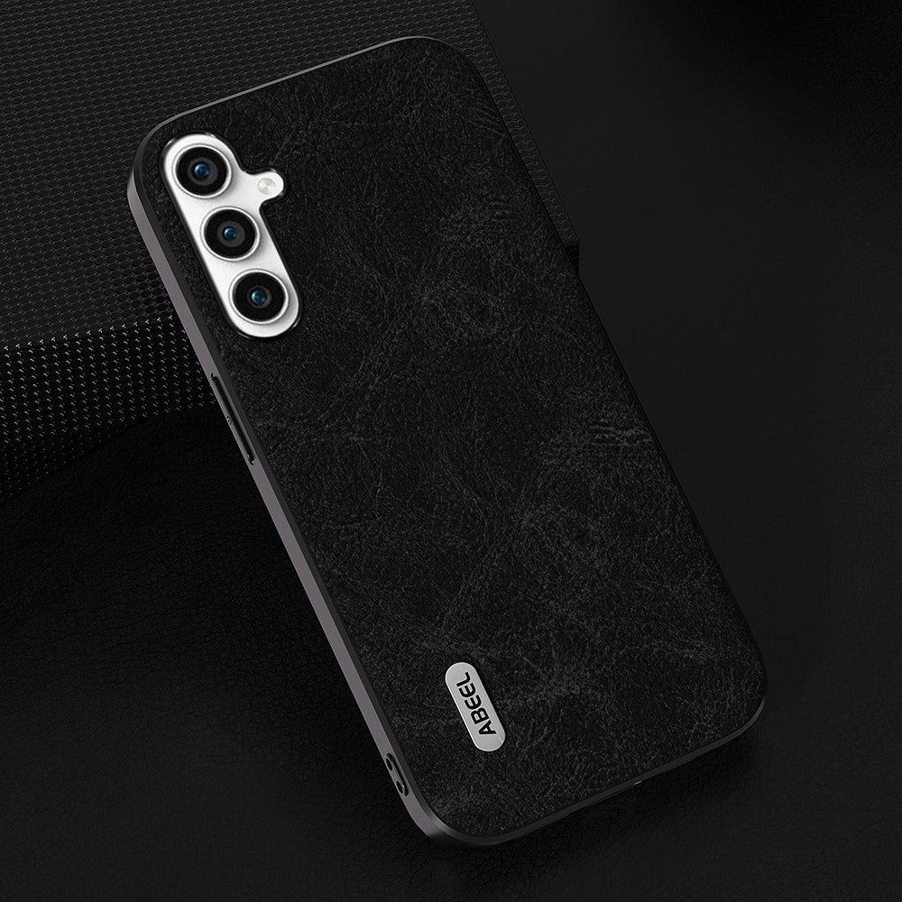 ABEEL Til Samsung Galaxy S23 FE Litchi Tekstur Cover PU Læder+PC+TPU Mobiltelefoncover