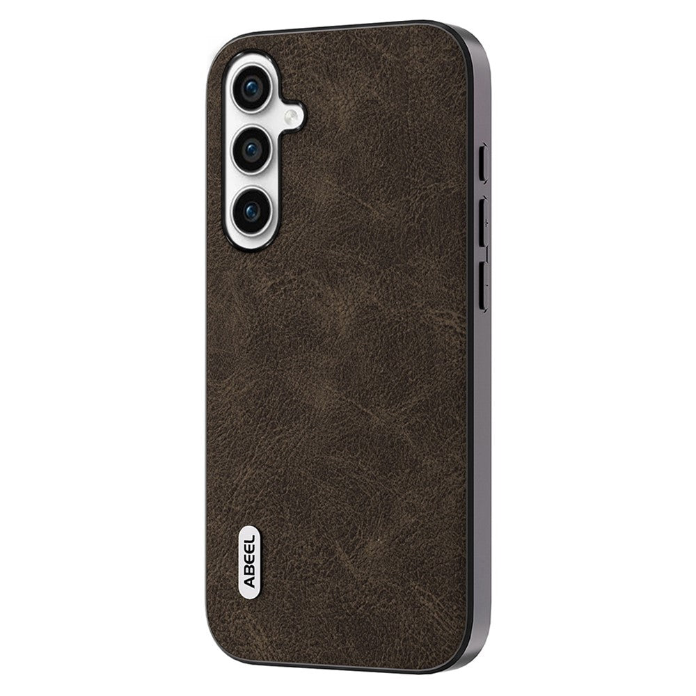 ABEEL Til Samsung Galaxy S23 FE Litchi Tekstur Cover PU Læder+PC+TPU Mobiltelefoncover
