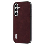 ABEEL Til Samsung Galaxy S23 FE Litchi Tekstur Cover PU Læder+PC+TPU Mobiltelefoncover