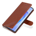 AZNS PU Leather Wallet Phone Case for Honor X50 , Shockproof Stand Phone Protective Cover