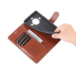 AZNS PU Leather Wallet Phone Case for Honor X50 , Shockproof Stand Phone Protective Cover