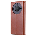 AZNS PU Leather Wallet Phone Case for Honor X50 , Shockproof Stand Phone Protective Cover