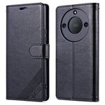 AZNS PU Leather Wallet Phone Case for Honor X50 , Shockproof Stand Phone Protective Cover