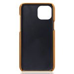Dual Card Slots Phone Cover for iPhone 15 Plus, Anti-scratch PU Leather Coated PC Protective Back Case