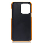 Phone Cover for iPhone 15 Pro , PU Leather Coated PC Protective Back Case with Dual Card Slots