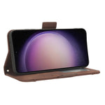 Phone Case with Multiple Card Slots for Samsung Galaxy S23 FE , Stand Wallet Leather Cover
