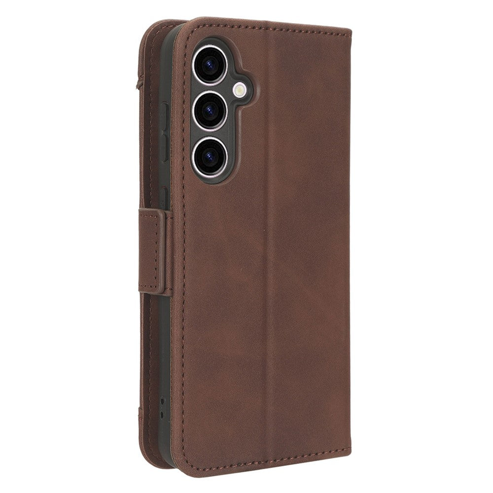 Phone Case with Multiple Card Slots for Samsung Galaxy S23 FE , Stand Wallet Leather Cover