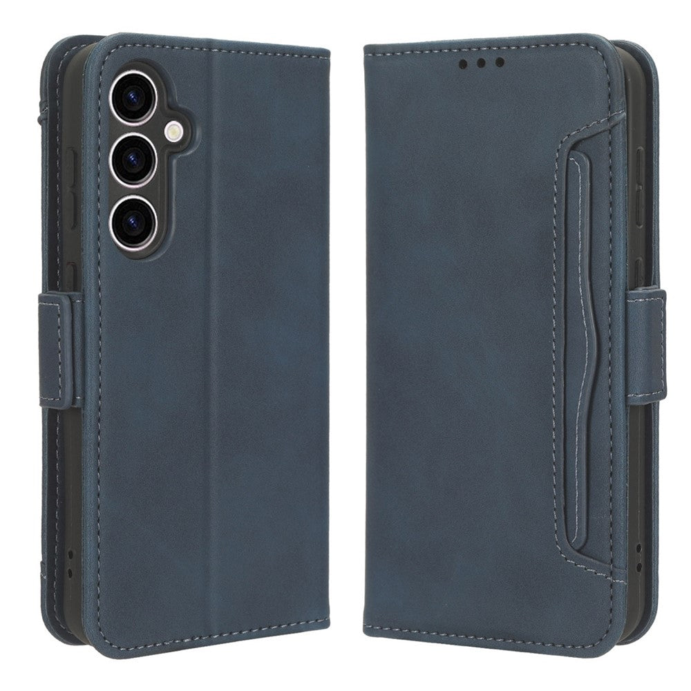 Phone Case with Multiple Card Slots for Samsung Galaxy S23 FE , Stand Wallet Leather Cover
