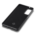 LC.IMEEKE Phone Case for Samsung Galaxy A32 5G / M32 5G , Carbon Fiber Texture PU Leather Coated TPU+EVA Cover