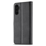 LC.IMEEKE For Samsung Galaxy S23 FE Wallet Case PU Leather Calf Texture Stand Flip Cover