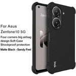 IMAK til Asus Zenfone 10 5G Mat Telefon Beskyttelsescover Blødt TPU Stødsikkert Bagcover