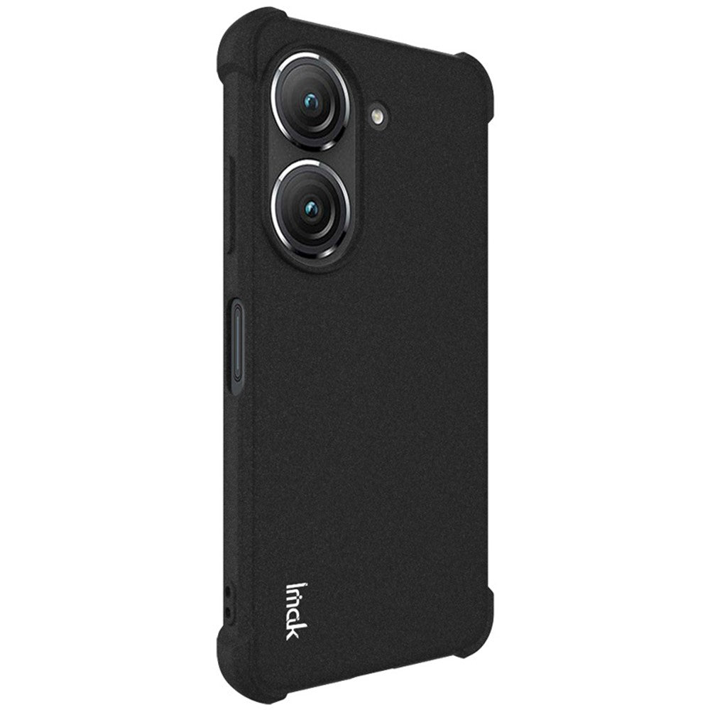 IMAK til Asus Zenfone 10 5G Mat Telefon Beskyttelsescover Blødt TPU Stødsikkert Bagcover