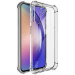 IMAK Clear Phone Case for Samsung Galaxy A25 5G (Global) (161.0 x 76.5 x 8.3mm), Thickened Four Corner Shell Anti-Dust TPU Phone Cover