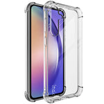 IMAK For Samsung Galaxy S23 FE Phone Shell Four Corner Clear Phone Cover Soft TPU Back Case