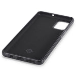 LC.IMEEKE För Samsung Galaxy A51 4G SM-A515 Slim-Fit mobilskal Kolfiberstruktur PU-läder+TPU+EVA-skal