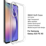 IMAK UX-5 Series For Samsung Galaxy S23 FE Clear Phone Shell Dustproof Cover TPU Cell Phone Case