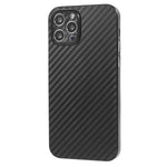 For iPhone 12 Pro 6.1 inch Carbon Fiber Texture PC Cover Super Thin Phone Case (Precise Lens Cutout)