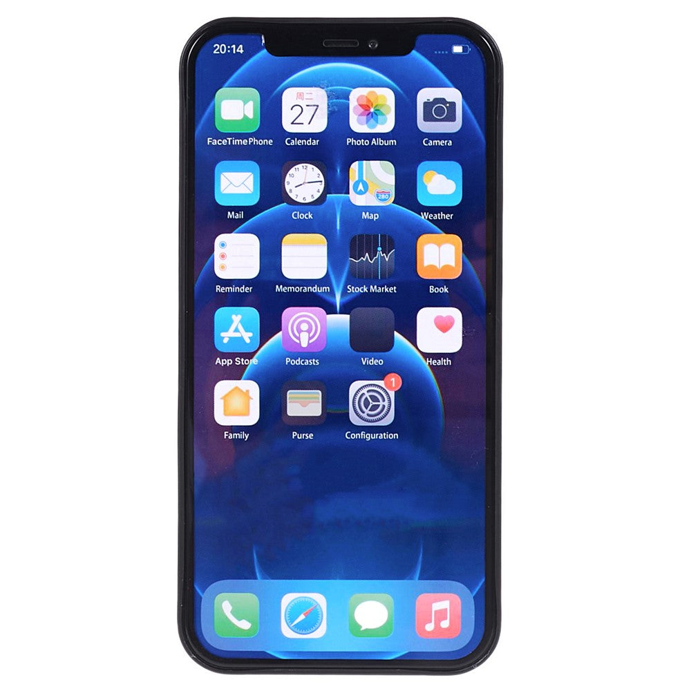 For iPhone 12 Pro 6.1 inch Carbon Fiber Texture PC Cover Super Thin Phone Case (Precise Lens Cutout)