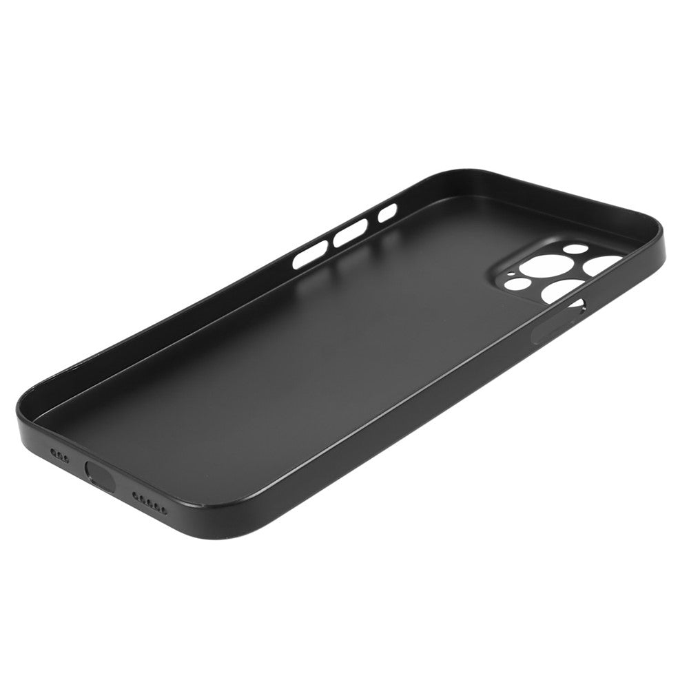 For iPhone 12 Pro 6.1 inch Carbon Fiber Texture PC Cover Super Thin Phone Case (Precise Lens Cutout)