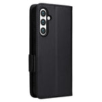 For Samsung Galaxy S23 FE Anti-scratch Litchi Texture PU Leather Case Wallet Stand Phone Cover with Strap