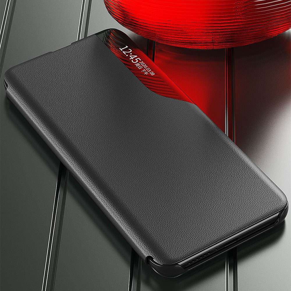 For Samsung Galaxy S23 FE Case View Window PU Leather Stand Cover