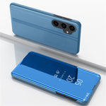Samsung Galaxy S23 FE Flipfodral i Läder med Stativ Heltäckande Skyddande mobilfodral