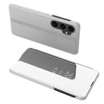 Samsung Galaxy S23 FE Flipfodral i Läder med Stativ Heltäckande Skyddande mobilfodral