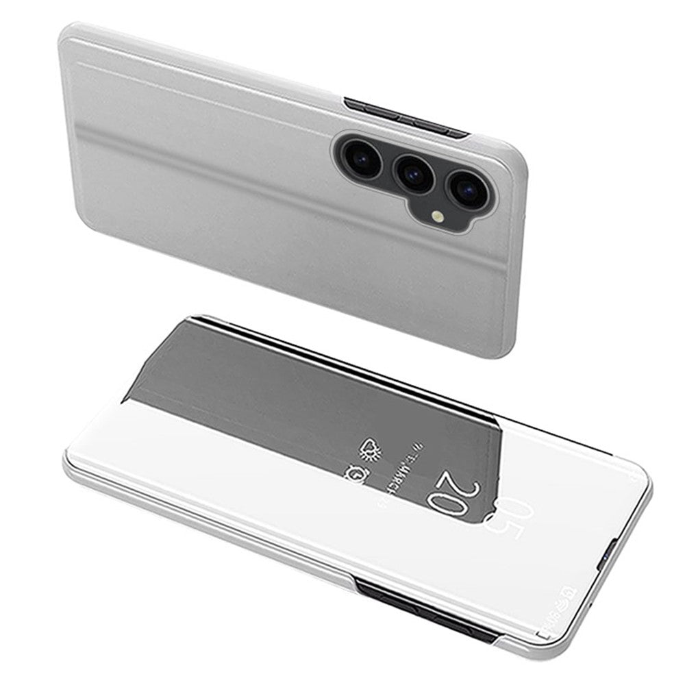 Samsung Galaxy S23 FE Flipfodral i Läder med Stativ Heltäckande Skyddande mobilfodral