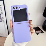 Silikone telefoncover til Samsung Galaxy Z Flip5 5G, Anti-ridse beskyttende foldbart telefoncover
