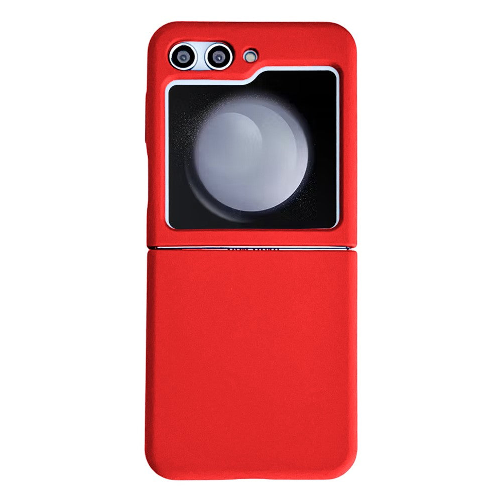 Silikone telefoncover til Samsung Galaxy Z Flip5 5G, Anti-ridse beskyttende foldbart telefoncover