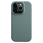 MELKCO Til iPhone 14 Pro Ægte Koskindbelagt PC Telefoncover Magnetisk Faldsikret Cover
