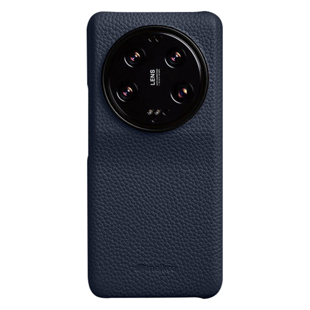 MELKCO Mobilskal till Xiaomi 13 Ultra i äkta nötläder, ofullständigt skal