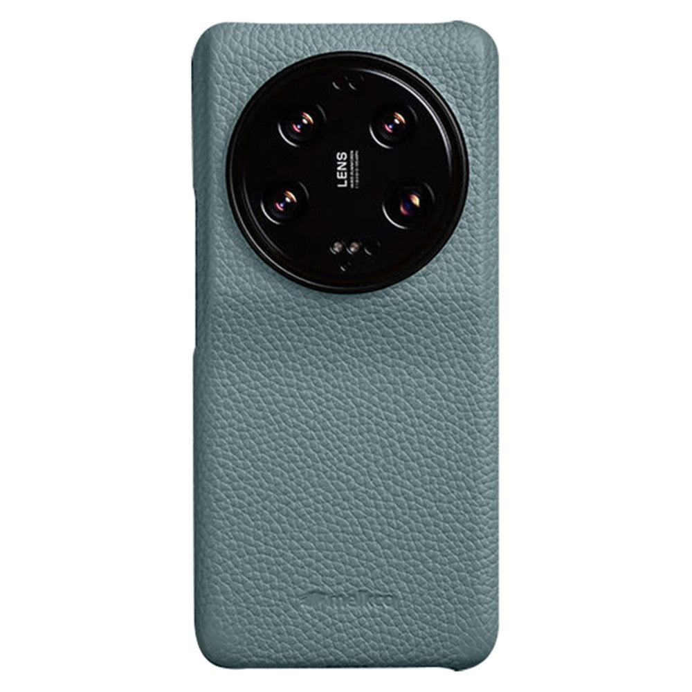 MELKCO Mobilskal till Xiaomi 13 Ultra i äkta nötläder, ofullständigt skal