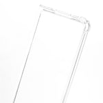 Til Samsung Galaxy Z Fold5 5G Gennemsigtigt Telefoncover Fleksibelt TPU Forsterket Beskyttelsescover med Fire Hjørner