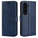 For Samsung Galaxy S23 FE Calf Texture Anti-fall Case PU Leather Wallet Stand Phone Cover