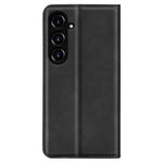 Samsung Galaxy S23 FE PU-läder stativfodral med skin-touch-funktion, plånboksfodral