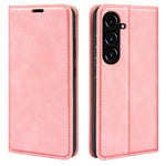 Samsung Galaxy S23 FE PU-läder stativfodral med skin-touch-funktion, plånboksfodral