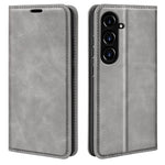 Samsung Galaxy S23 FE PU-läder stativfodral med skin-touch-funktion, plånboksfodral