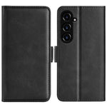 For Samsung Galaxy S23 FE Calf Texture Cover PU Leather Wallet Phone Case with  Stand