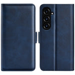 For Samsung Galaxy S23 FE Calf Texture Cover PU Leather Wallet Phone Case with  Stand
