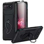 Til Asus ROG Phone 6 5G / ROG Phone 7 5G PC+TPU Telefoncover Anti-skrid Støttefod Telefoncover