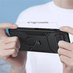 Til Asus ROG Phone 6 5G / ROG Phone 7 5G PC+TPU Telefoncover Anti-skrid Støttefod Telefoncover
