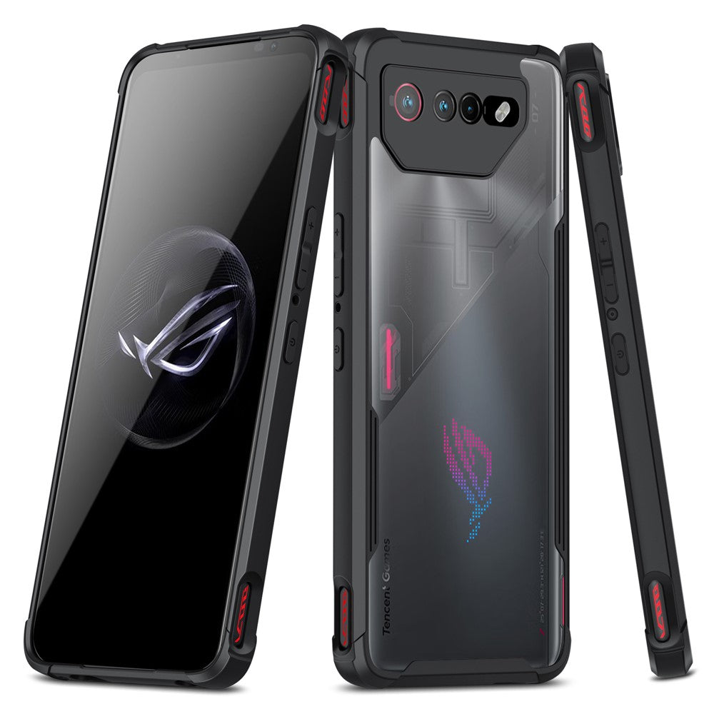 For Asus ROG Phone 6 5G / ROG Phone 7 5G Anti-Scratch Phone Case Hard PC+TPU Phone Cover