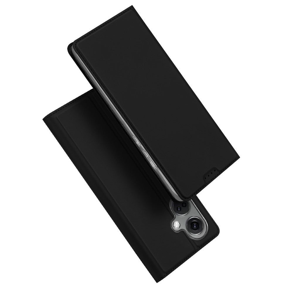 DUX DUCIS Skin Pro Series för OnePlus Nord CE3 5G Läderfodral med fallskydd, stativ, korthållare, mobilskal