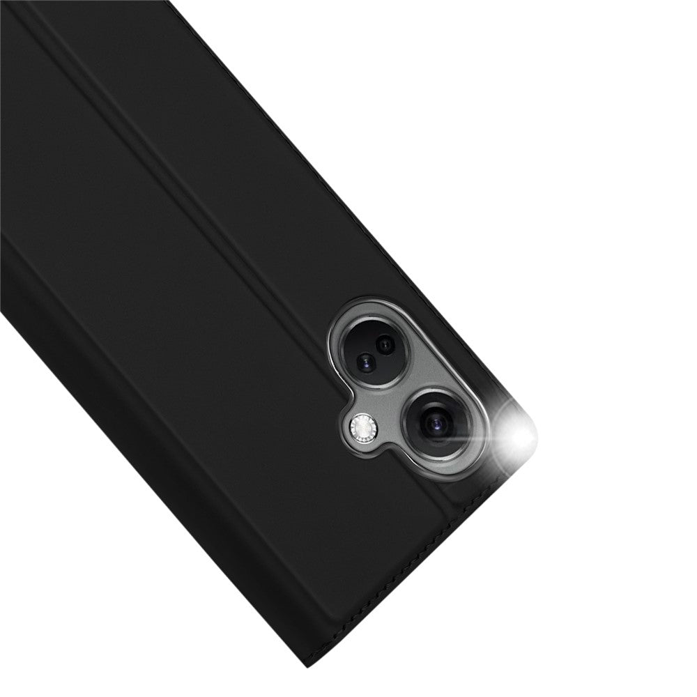 DUX DUCIS Skin Pro Series för OnePlus Nord CE3 5G Läderfodral med fallskydd, stativ, korthållare, mobilskal