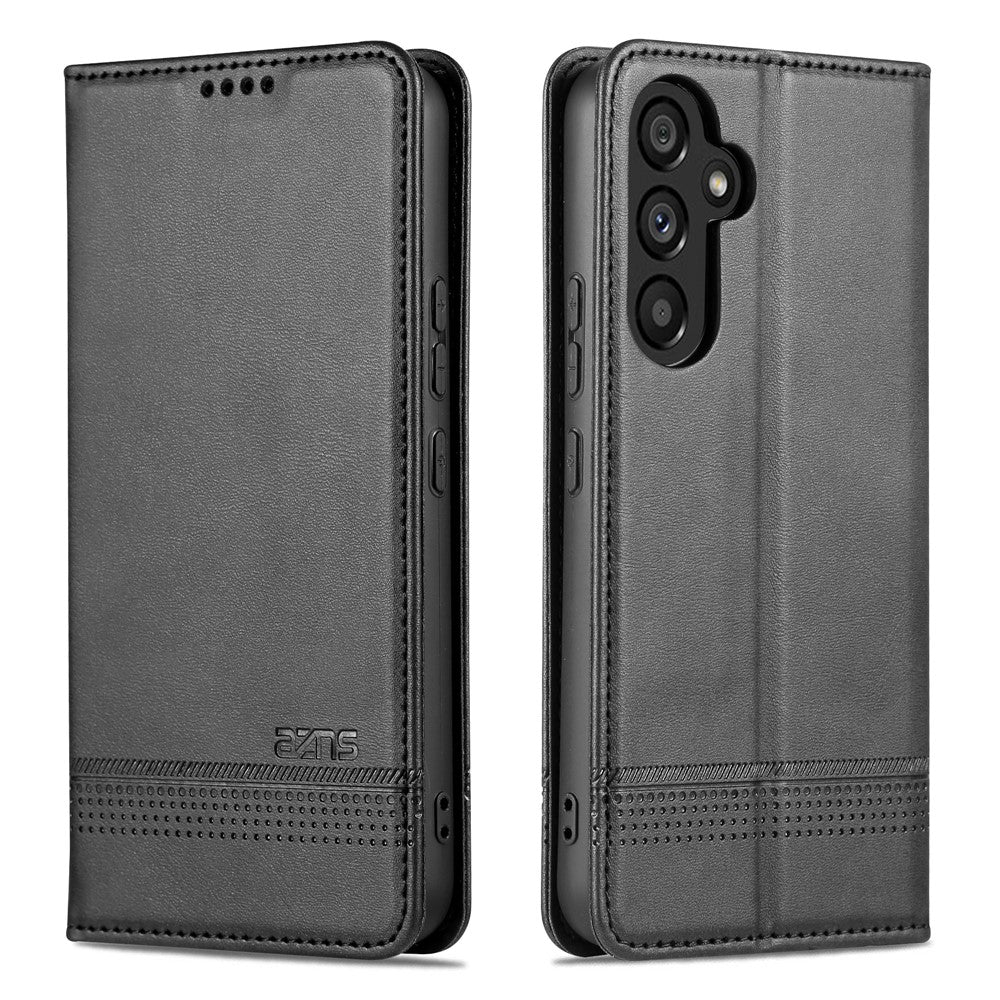 AZNS For Samsung Galaxy S23 FE Wallet PU Leather Case Flip Shell Viewing Stand Cell Phone Cover